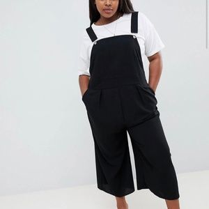 ASOS Curve | U. S. Plus Size 20 | Black Overall with Pockets